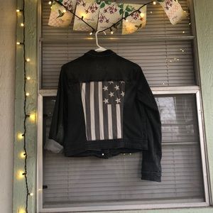 Rock & Republic Dark Grey Jean Jacket